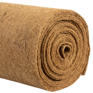 Woodside Coco Hanging Basket/Plant Pot Liner, 10m Bulk Roll, 0.75m Width