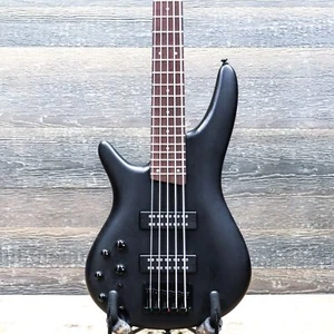 Ibanez SR305EBL Weathered Black PowerSpan Pickups Left-Handed Electric Bass - Picture 1 of 21