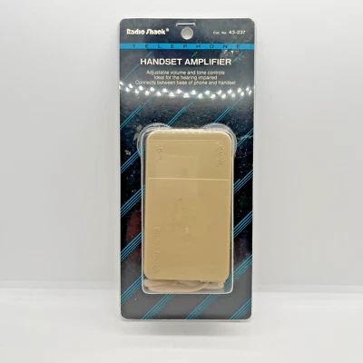 📞 RadioShack Telephone Handset Amplifier 43-237 – New in Package – Vintage NOS - Image 1 of 4