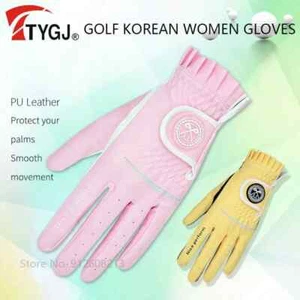 TTYGJ 1 par de guantes de golf transpirables para dama mano izquierda y derecha - Imagen 1 de 10