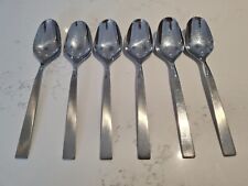 RARE 6 Arthur Price Vintage Camelot dessert spoons Cutlery county stainless mcm