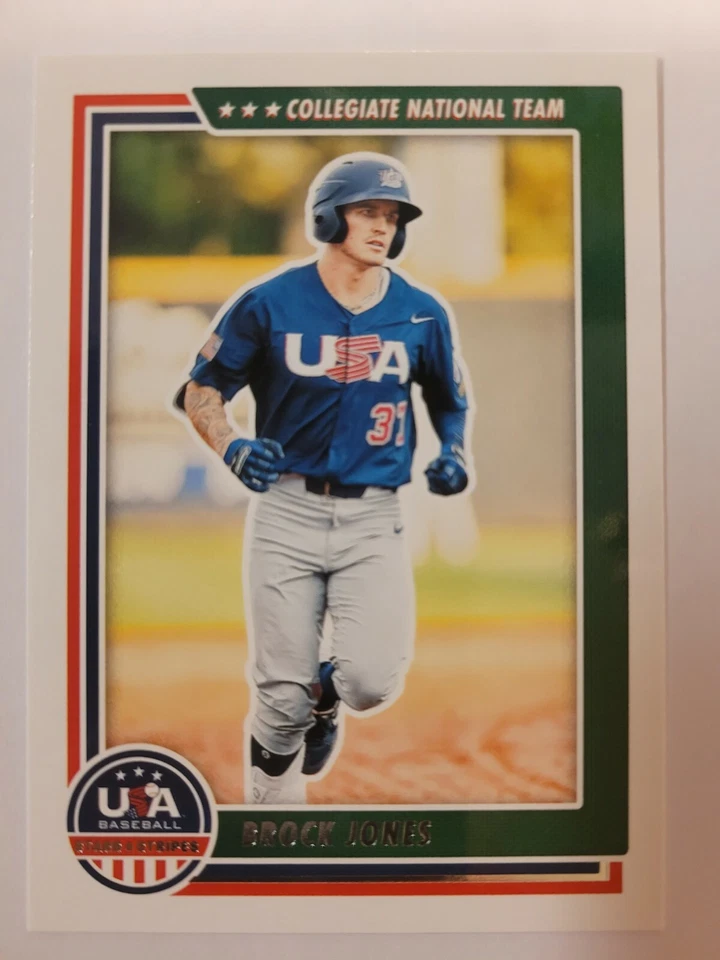 Lot of 70- Panini 2022 USA Baseball stars & stripes BROCK JONES 70 cards - Image 1 of 1