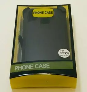 Funda de alta resistencia para Samsung Galaxy A20/A30 (con clip para cinturón se adapta a Otterbox) negra - Imagen 1 de 3