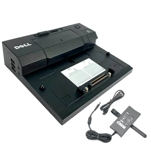 Dell Docking Station Port Replicator for Latitude E4200 E4300 E4310 w/ PSU 130W - Picture 1 of 8