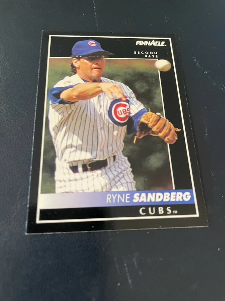 1992 Score Pinnacle Baseball #10 Ryne Sandberg - Chicago Cubs - Salón de la fama - MT Foto 1 de 1