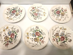 Copeland Spode Gainsborough Bread Side Plates Old Mark 6.75" Set of 6 Discon - Picture 1 of 4