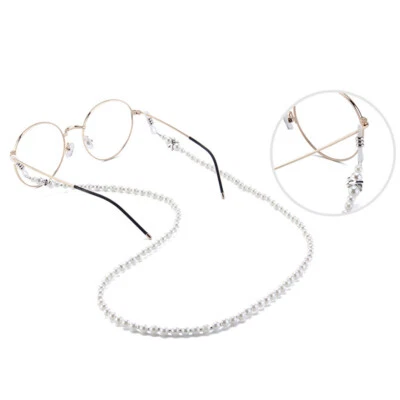 Cadena de gafas de sol con cadena de perlas de imitación cordón de cuentas Foto 1 de 4