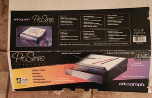 ARTOGRAPH 118ST-2 SERIE PRO CAJA DE LUZ 11"" X 18"" Nueva en caja. Cable de 7 pies - Imagen 1 de 9