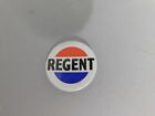 Regent Pin Badge Vintage Original Petrol/Oil