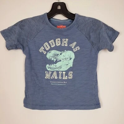 Рубашка Osh Kosh Tough as Nails Dinosaur для мальчиков размер 3T синяя - Изображение 1 из 4