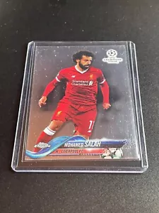 2018 Topps Chrome UEFA Champions League MOHAMED SALAH RC #24 Liverpool EGYPT - Picture 1 of 2