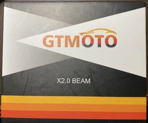 GTMoto X2.0 Beam LED Headlights For Motorcycles - Size H4 - Picture 1 of 3