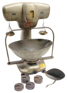 G. Hartner 695693 Dual Ratio Balance Counting Scale Vintage With Scale Weights - Picture 1 of 5
