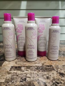 Aveda Cherry Almond Softening Shampoo(2) 8.5, Conditioner(2) 6.7, Body Lotion(1)