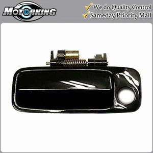 Exterior Door Handle Front Left for 1997-2001 Toyota Camry 202 Black - Picture 1 of 3