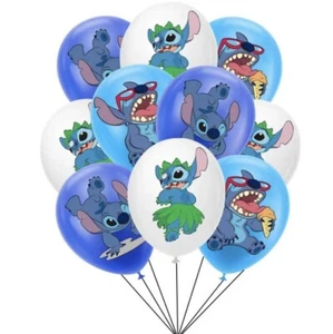 Palloncini LILO & STITCH x10 decorazioni festa compleanno palloncino lattice ragazze ragazzi - Foto 1 di 8
