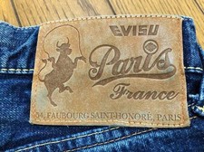 W30 Evisu x Warehouse Collaboration Denim Mens Popular Rarity JAPAN JEANS MEN'S