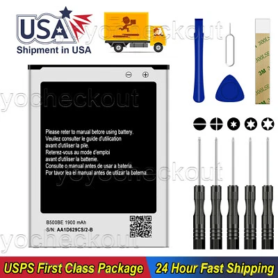 For Samsung Galaxy S4 Mini Duos GT-I9192 Repair Battery B500BE B500AE B500BU - Image 1 of 4