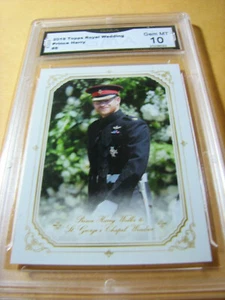 PRINCE HARRY 2018 TOPPS ROYAL WEDDING # 8 GRADO 10 L@@K - Foto 1 di 2