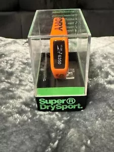 Superdry SYG202B UNISEX Fitness Tracker Silicone Strap Watch - Picture 1 of 4