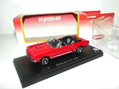 SHELBY GT-350 CONVERTIBLE Rouge KYOSHO 1:43 - Photo 1/2
