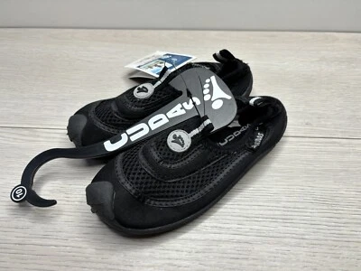 Sandalias Cuda para niños talla 10 Flatwater negras agua FWTC02 NUEVAS Foto 1 de 4