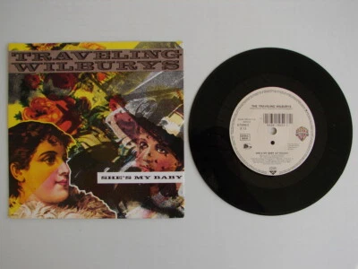 UNPLAYED TRAVELING SHE'S MY BABY  7" 45 GERMANY Pressing HARRISON PETTY ELO  - Image 1 of 4