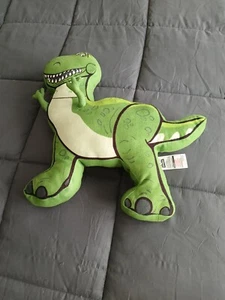 Disney Pixar Toy Story Rex Plush Cushion Soft Toy Teddy 15” Pillow Dinosaur - Picture 1 of 2