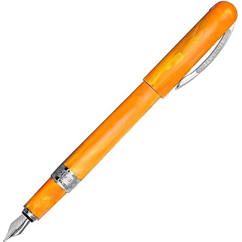 Visconti Fountain Pen Breeze Mandarine Resin Magnetic Cap Medium KP08-03-FPM