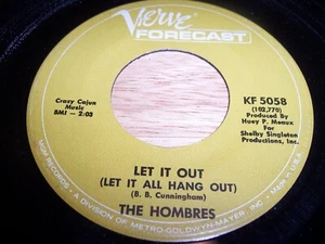 THE HOMBES-LET IT OUT (LET IT ALL HANG OUT)- 45, VERVE FORECAST KF 5058 (VG+/EX) - Picture 1 of 2