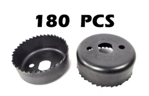 2-1/2 Inch Hole-Saw Carbon Steel ~ 180 PCS Wholesale Lot Woodworking Hole Opener - Picture 1 of 5