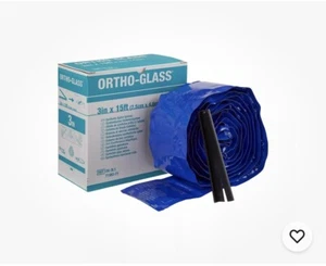ORTHO-GLASS Padded Splint Roll 3" x 15' Fiberglass White OG-3L1 Ct - Picture 1 of 2