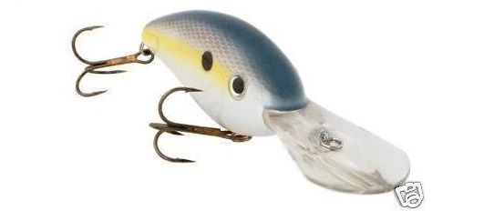 Bomber Fat Fingerling Crankbait 3/8oz Foxy Shad