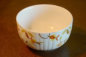 Vintage Superior Hall China by Mary Dunbar Autumn Leaf Serving Bowl Dinnerware & - Picture 1 of 3