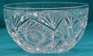 American Brilliant Period Cut Glass Bowl - Picture 1 of 3