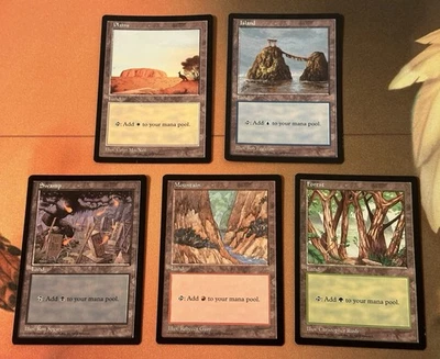 MtG: APAC Land Blue Set - NM- - Image 1 of 3