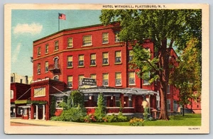 Hotel Witherill, Plattsburg, New York Postkarte - Bild 1 von 3