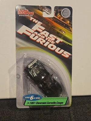Chevrolet Corvette cupé sellado Racing Champions The Fast & The Furious Series 6 Foto 1 de 4