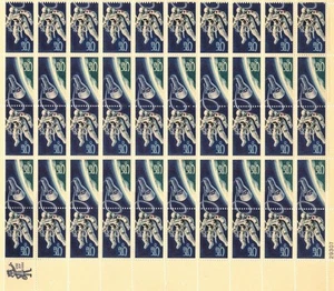 USA 1967 Lavoro nello Spazio (Capsule Gemini) 1 foglio intero MNH** - Foto 1 di 1