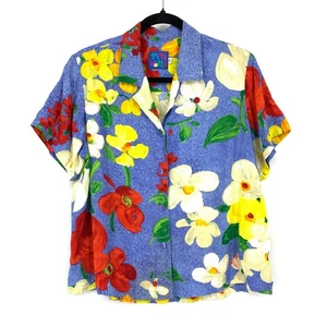 Jams World 2-teiliges Set Rock + Buttondown Shirt Damen Gr. M Delight Blumenmuster - Bild 1 von 14