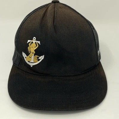 Trucker Baseball Hat Arizona Flag Trident Restaurant Mermaid Anchor Snapback - Image 1 of 4