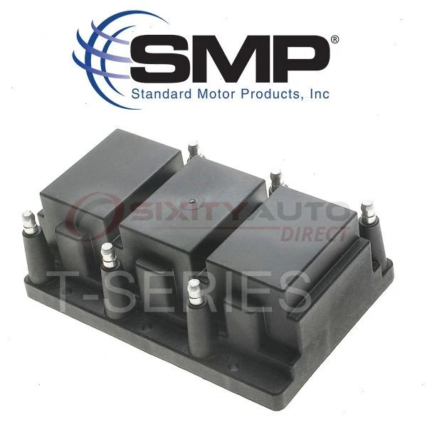 SMP T-Series Ignition Coil for 1988 Pontiac 6000 - Wire Boot Spark Plug  yn Foto 1 de 4