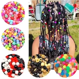 50-100 Stück Mini-Perlen Haarkralle Bunt Mini Haarclips Perlenclips, Bunt Perle - Picture 1 of 27