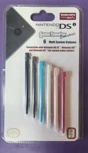Stylus Pen For 3DSXL 6 Pack - Nintendo DS Brand New And Sealed - Picture 1 of 3