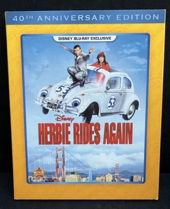 Herbie Rides Again, Goes to Monte Carlo, Bananas Disney Movie Club Blu-Ray lot 3 - Picture 1 of 6
