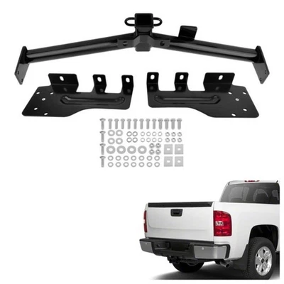 Trailer Hitch 2"Receiver Rear Bumper For Chevrolet Silverado/GMC Sierra 1500 99+ - Image 1 of 4