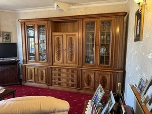 Italian imported oak display unit, solid oak, beautiful piece - Picture 1 of 11