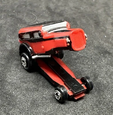 Micro Machines Insiders Ford ‘32 Chopped Custom Red & Black 1989 Galoob, No Mini - Image 1 of 4
