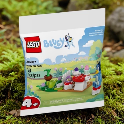 30687 Lego 2025 Bluey Tea Party Paperbag Set 33 Pcs Sealed Fast Ship - Image 1 of 2