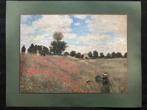 Claude Monet Mohnblumen bei Argenteuil Poster 22x28 - Bild 1 von 4